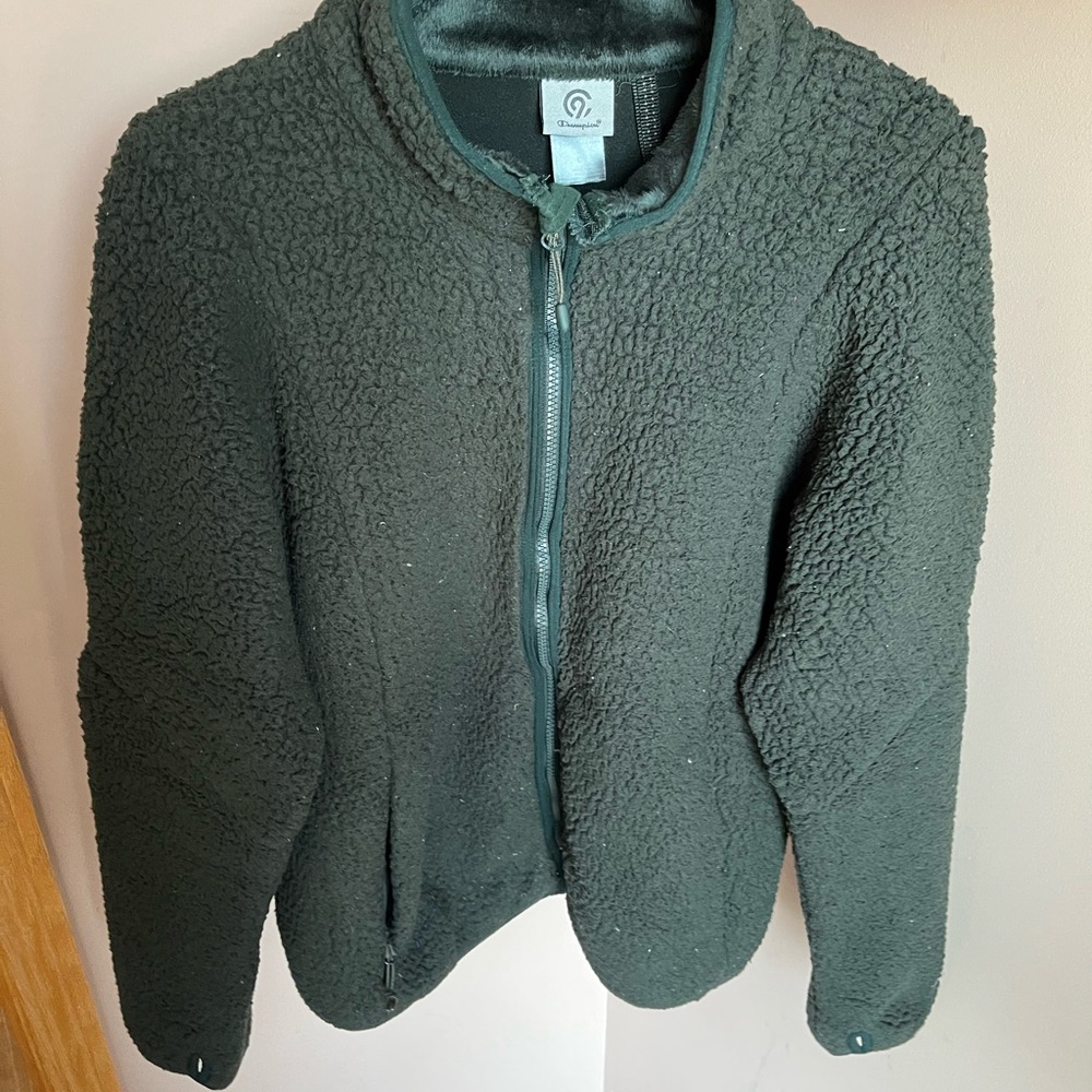 Cozy Green Fleece Jacket